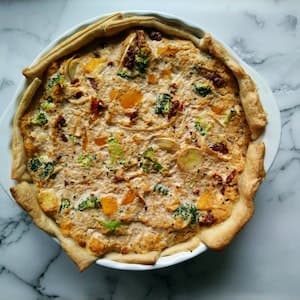 Paj Grönsaker & Ost