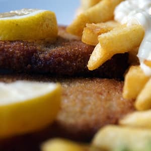 Schnitzel Färdig Måltid