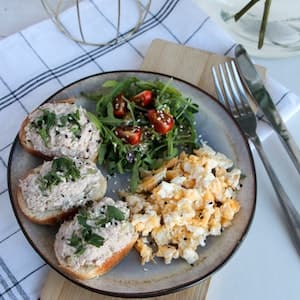 Baguettesallad Tonfisk