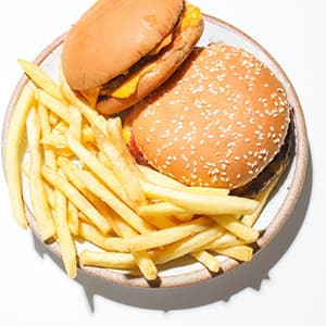 Hamburgare Färdig Måltid