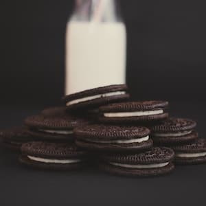 Kex med Vaniljfyllning