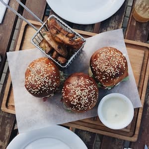 Hamburgerbröd Brioche