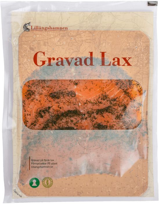 Laxfilé Gravad Skivad