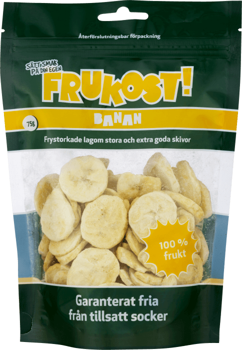 Banan Frystorkad