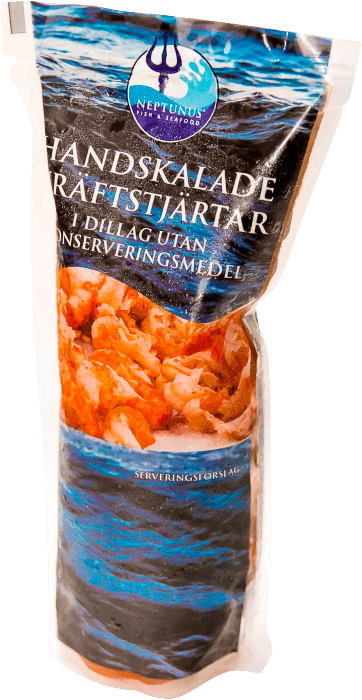 Kräfstjärtar Handskalade