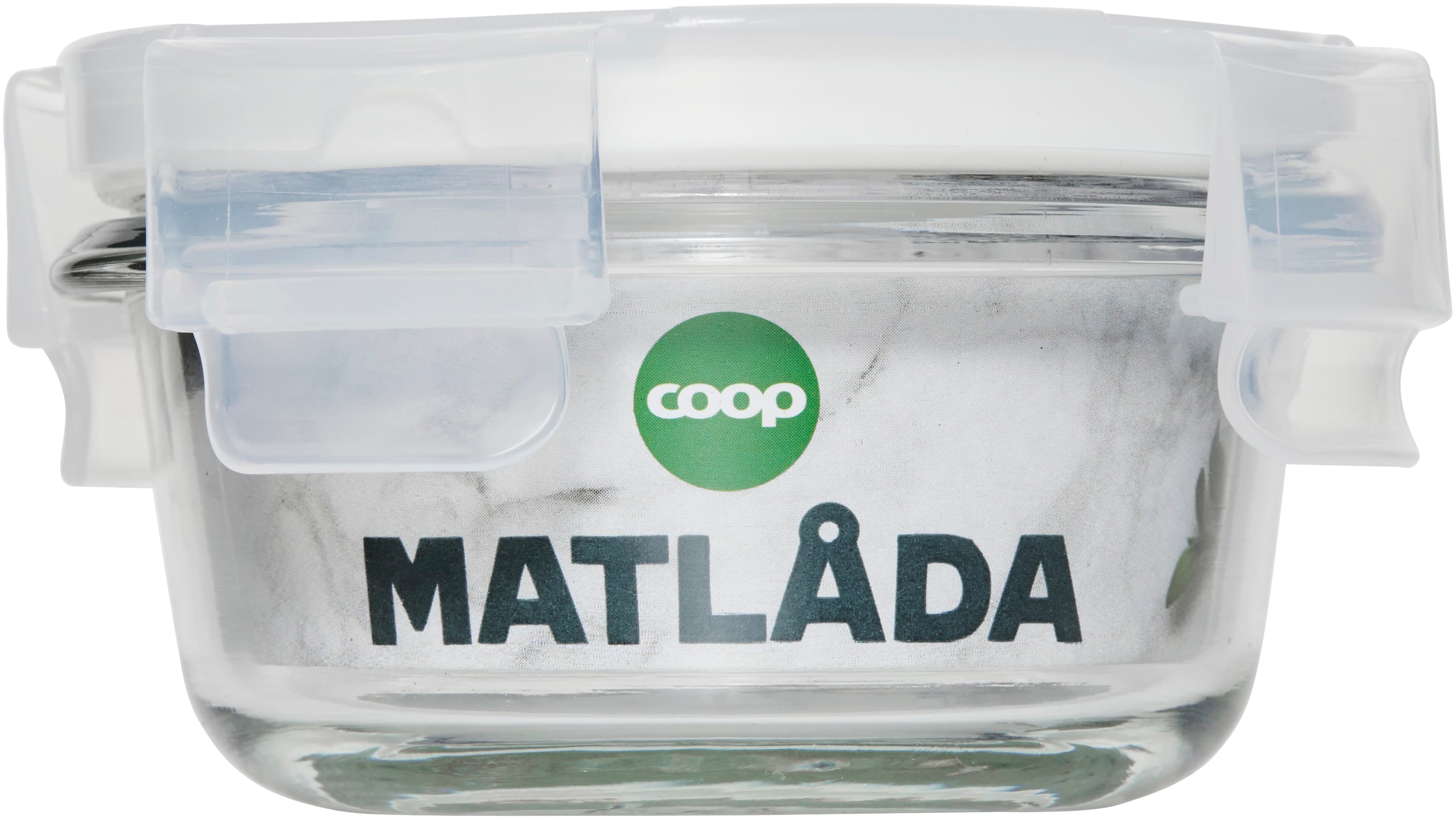 Glasförvaring rund 0.1 L