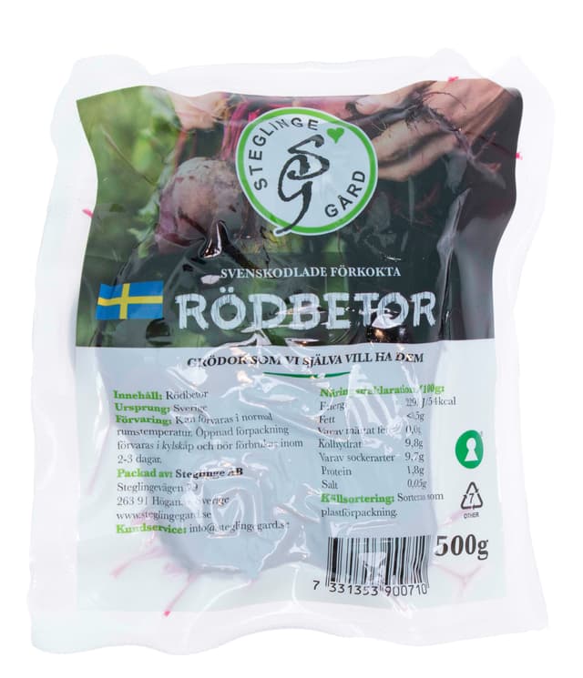 Rödbeta Förkokt