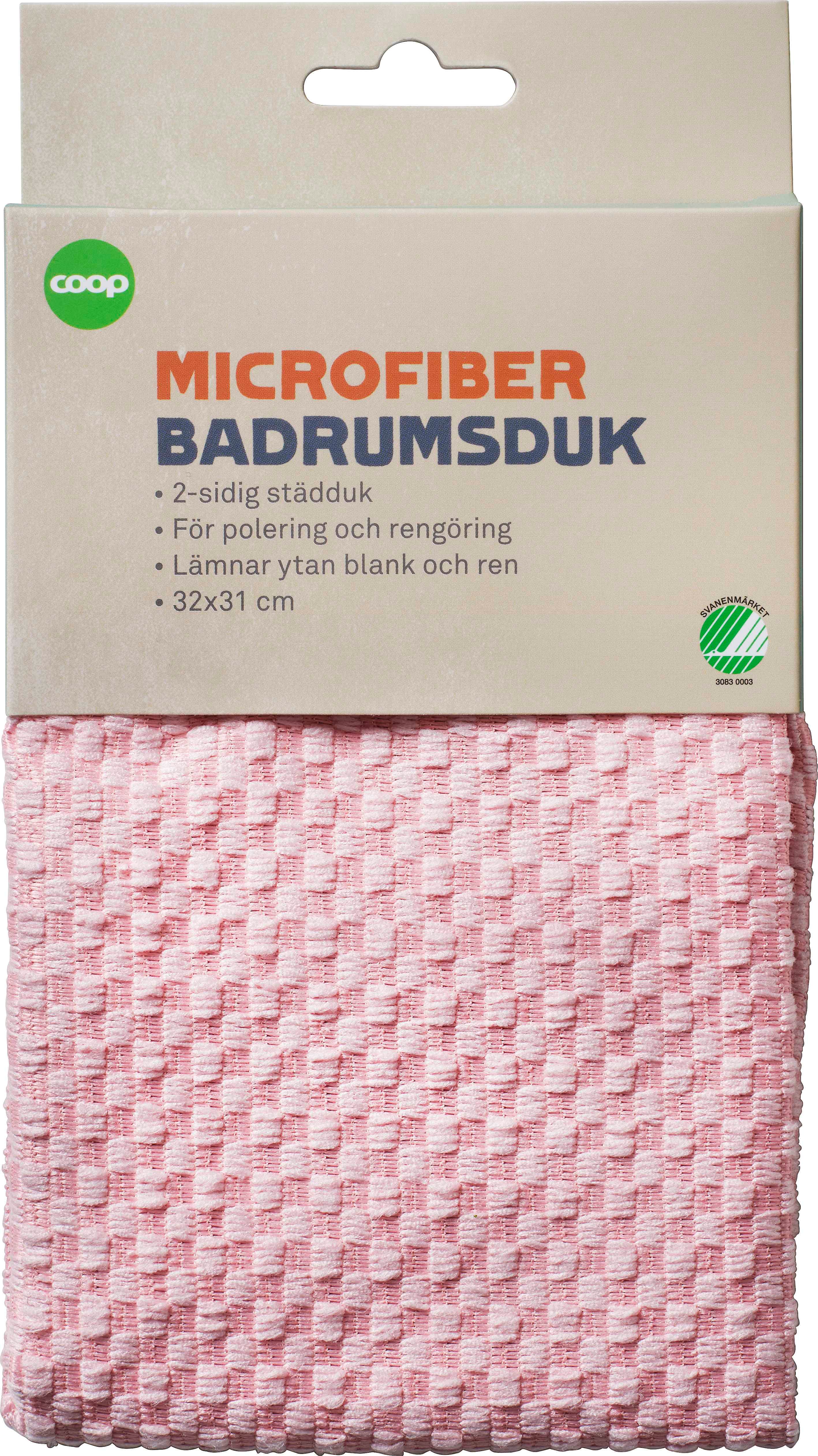 Badrumsduk Microfiber