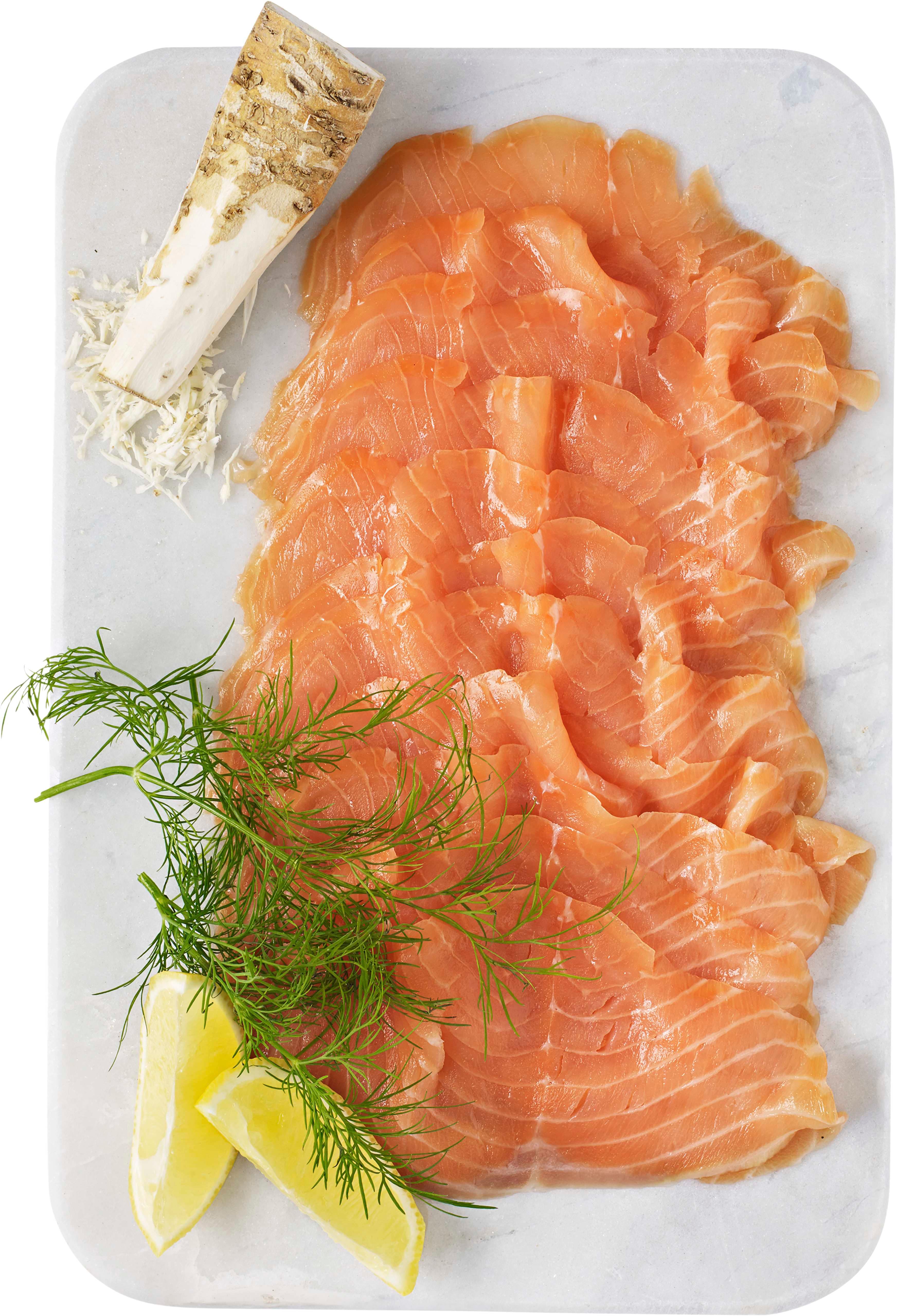 Kallrökt Lax Skivor