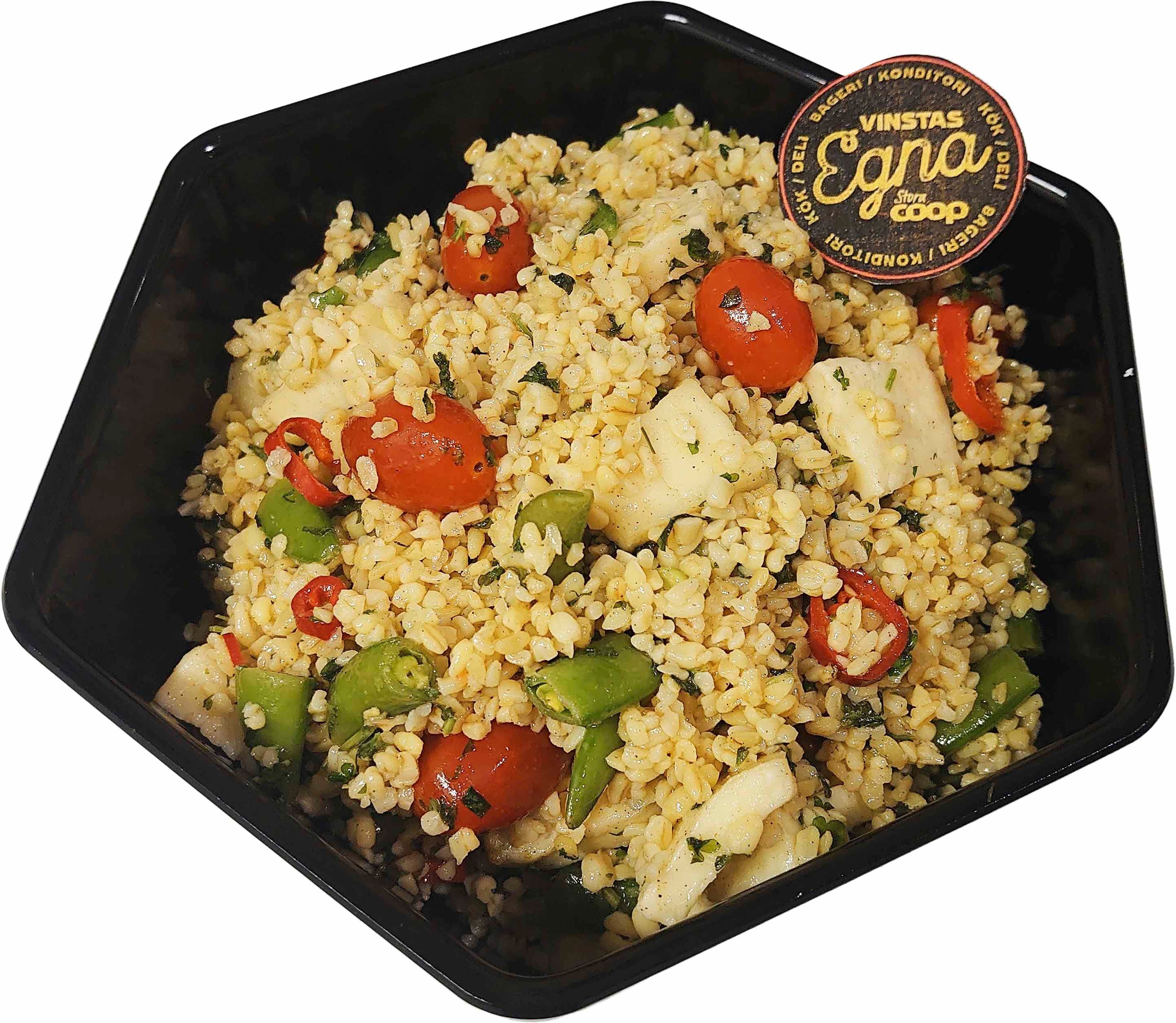 Kökets Halloumi & Bulgursallad