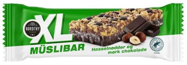 Muslibar Hasselnöt/Mörk Choklad