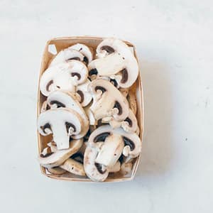 Champinjon Skivad Fryst