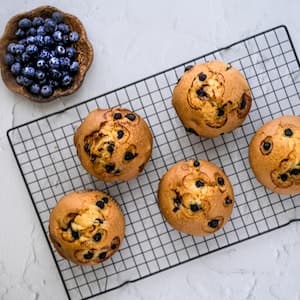 Muffins Blåbär