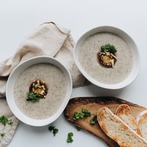 Svampsoppa Färdiglagad