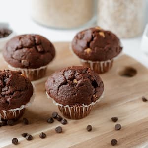 Muffins Choklad Glutenfria