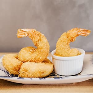 Vannameiräkor Panerade