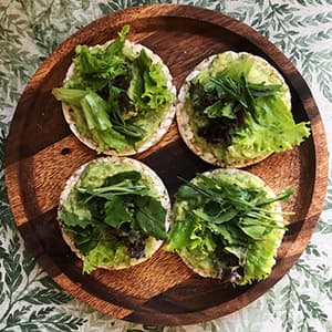 Riskakor Gräddfil & Lök