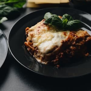 Lasagneplattor Spenat
