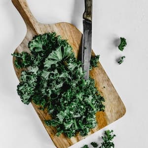 Grönkål Färsk Hackad