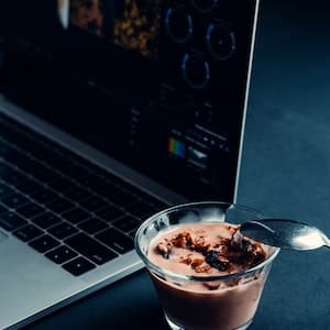 Proteinpudding Toffee