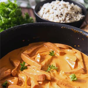 Korv Stroganoff Färdig Måltid