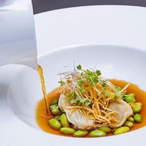 Dumplings Grönsaker