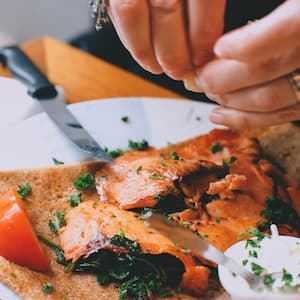 Regnbågslax Varmrökt