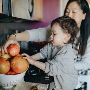Barnsmoothie med Jordgubb