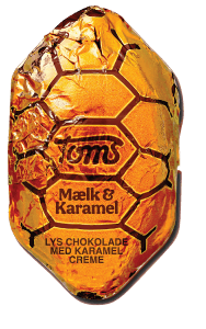 Choklad Stycksak Sköldpadda Karamel Stor