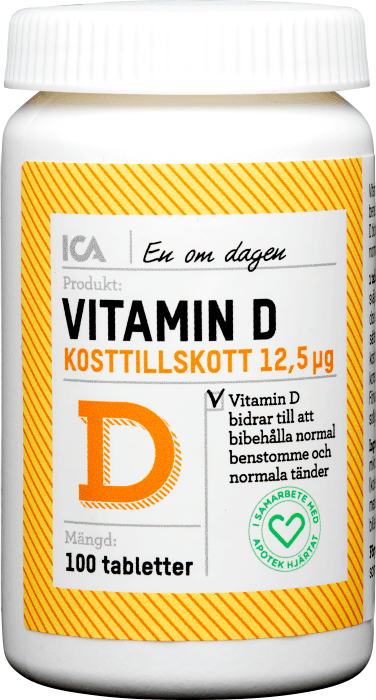 Vitamin D Kosttillskott