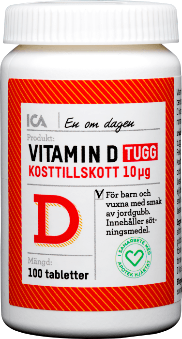 Vitamin D Tugg Kosttillskott