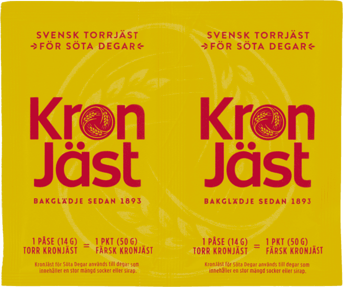 Kronjäst Söta Degar