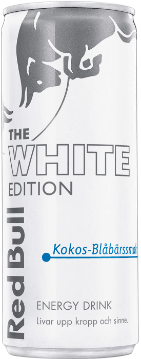Energidryck White Edition Kokos & Blåbär