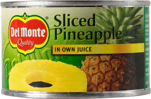 Ananasskivor i juice