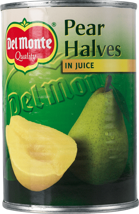 Päronhalvor Konserverade