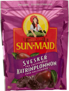 Katrinplommon Torkade