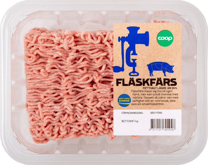 Fläskfärs 24%