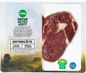 Entrecote Skivad Naturbeteskött