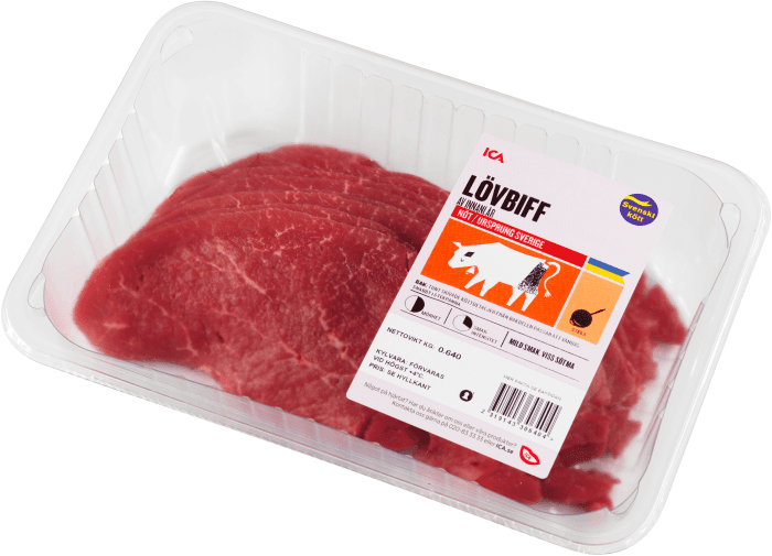 Lövbiff Färsk Innanlår