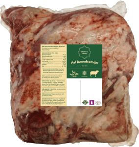 Hel lammframdel med ben