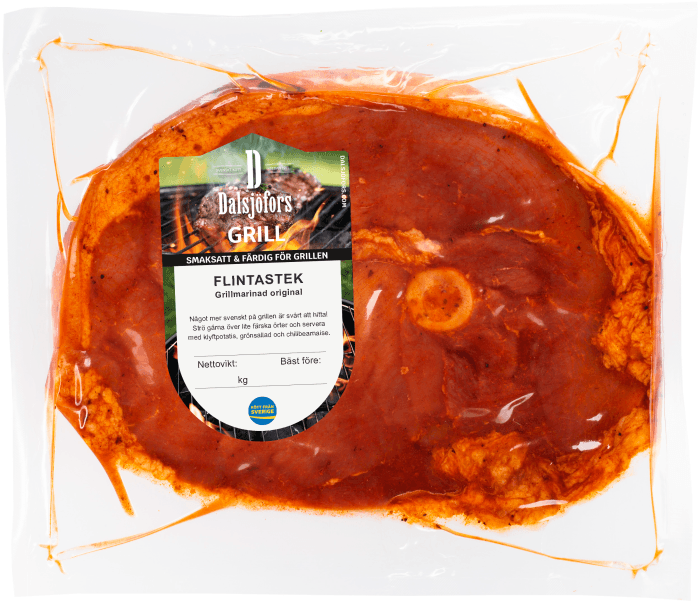 Flintastek marinerad