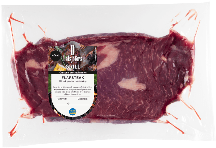 Flapsteak marinerad
