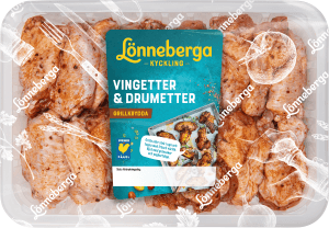 Buffalo Wings Färska Grillkryddade Kycklingvingar