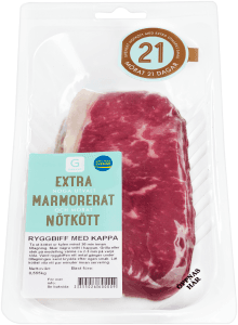 Ryggbiff Extra Marmorerad Sverige