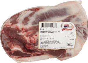 Lammstek med Ben Fryst Nya Zeeland