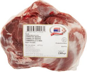 Lammstek Benfri Fryst Nya Zeeland