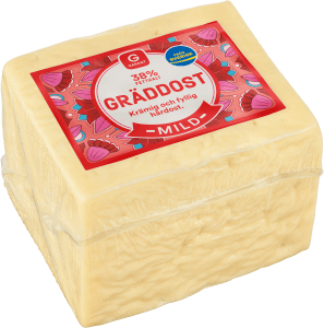 Gräddost 38%