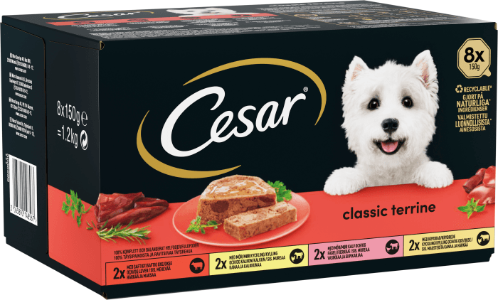 Hundmat Classic Terrine 8x150g
