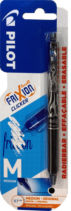 Bläckpenna Raderbar Svart