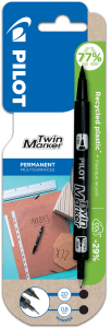 Märkpenna Twin market Svart